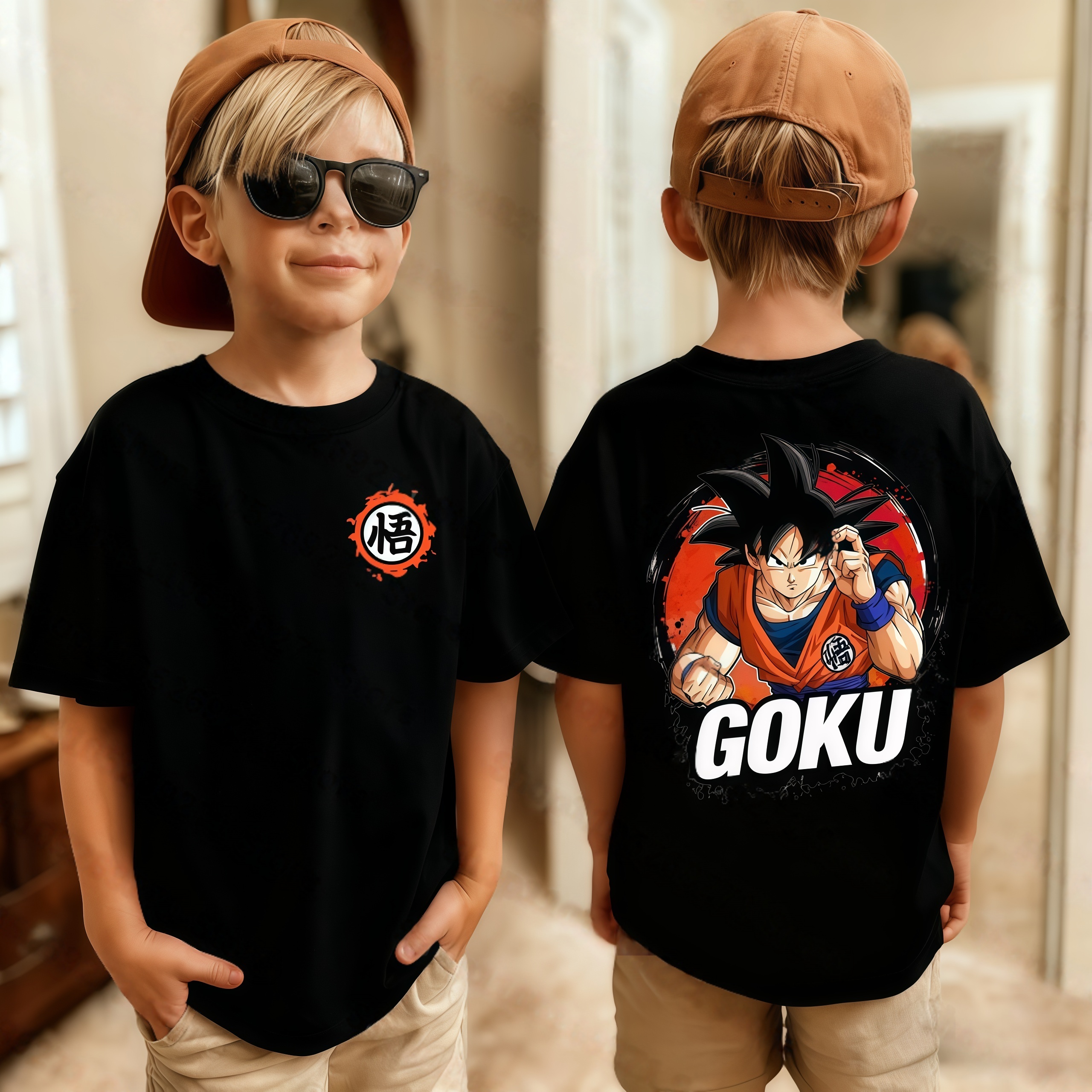 Summer Clothing Kids Boys - Anime Dragon Ball Kids T-shirt Son