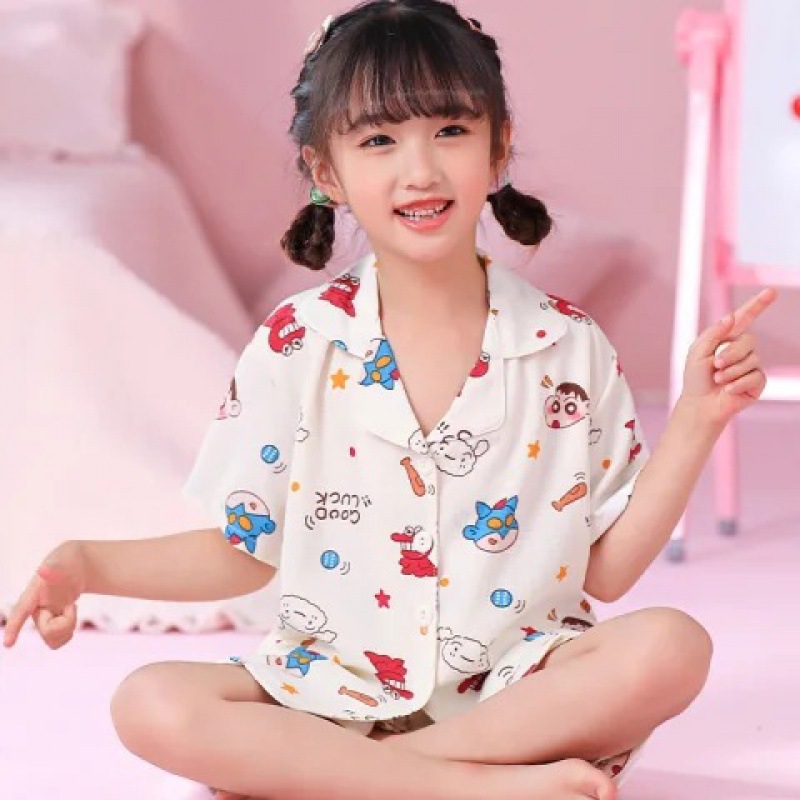 2Pcs Summer Crayon Shinchan Ch - مراجعة Summer Away Clothing وسعره