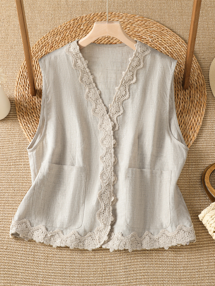 High-End Hollow out Hook Flowe - مراجعة Summer Clothing Layering وسعره