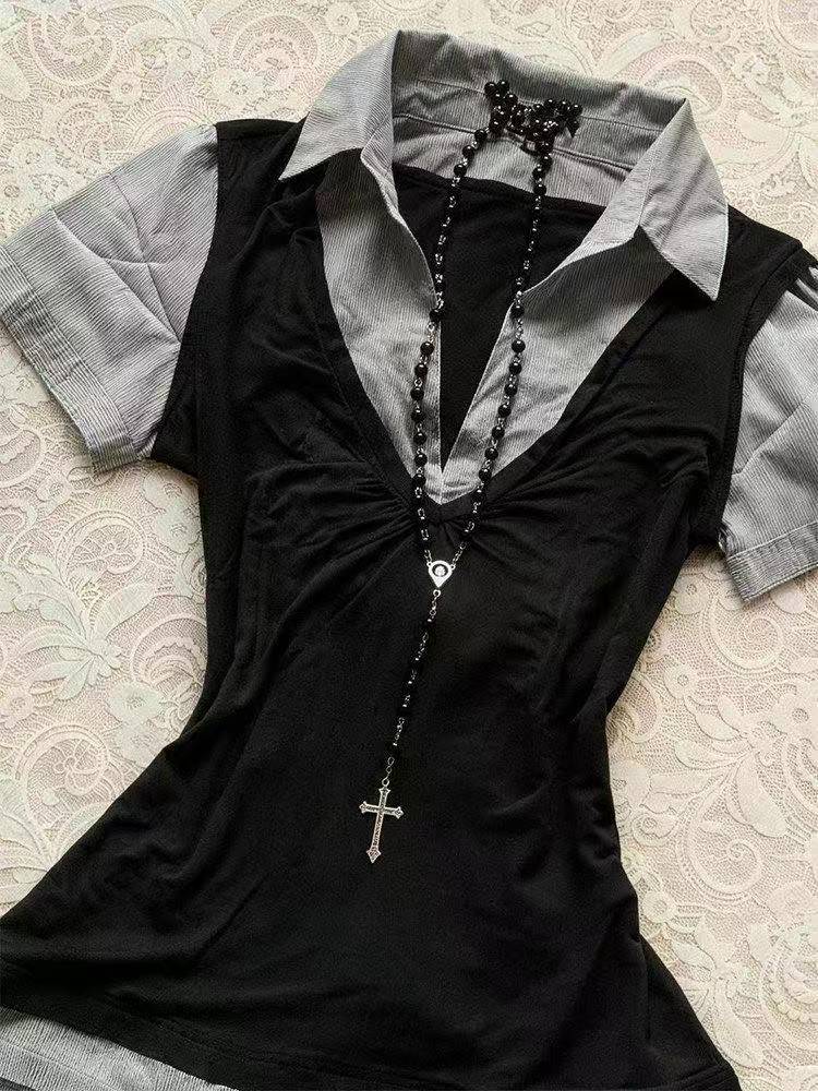 Fairy Grunge Aesthetic Tees Wo - مراجعة Summer Clothing Aesthetic وسعره