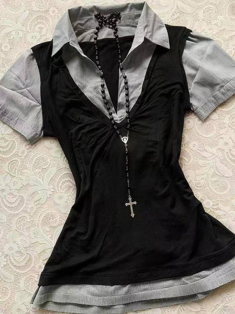 Fairy Grunge Aesthetic Tees Wo - مراجعة Summer Clothing Aesthetic وسعره