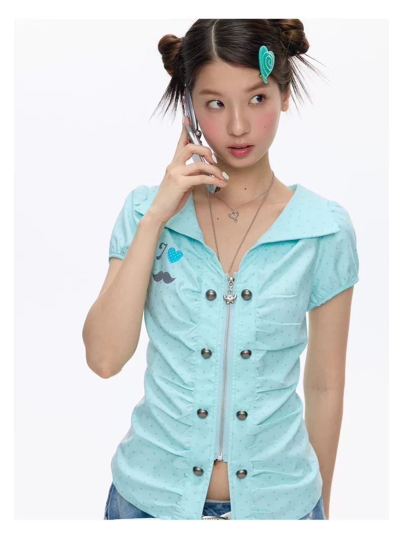 Kimotimo Japanese Cute Polka D - مراجعة Summer Clothing Aesthetic وسعره