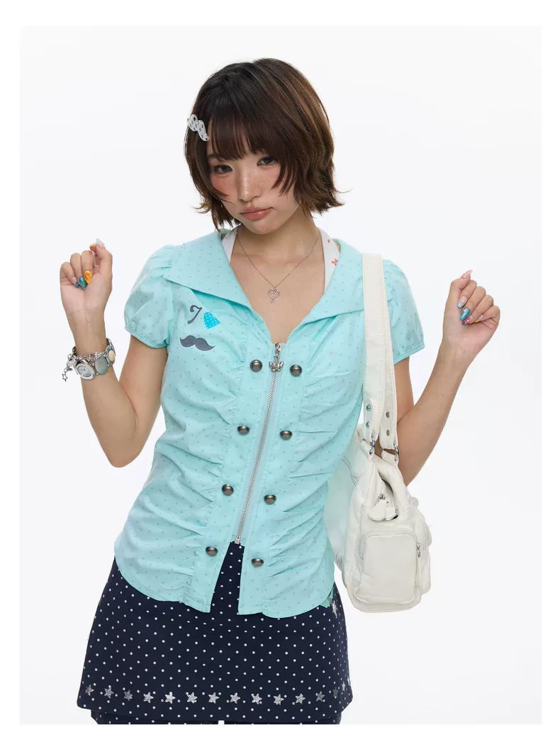 Kimotimo Japanese Cute Polka D - مراجعة Summer Clothing Aesthetic وسعره