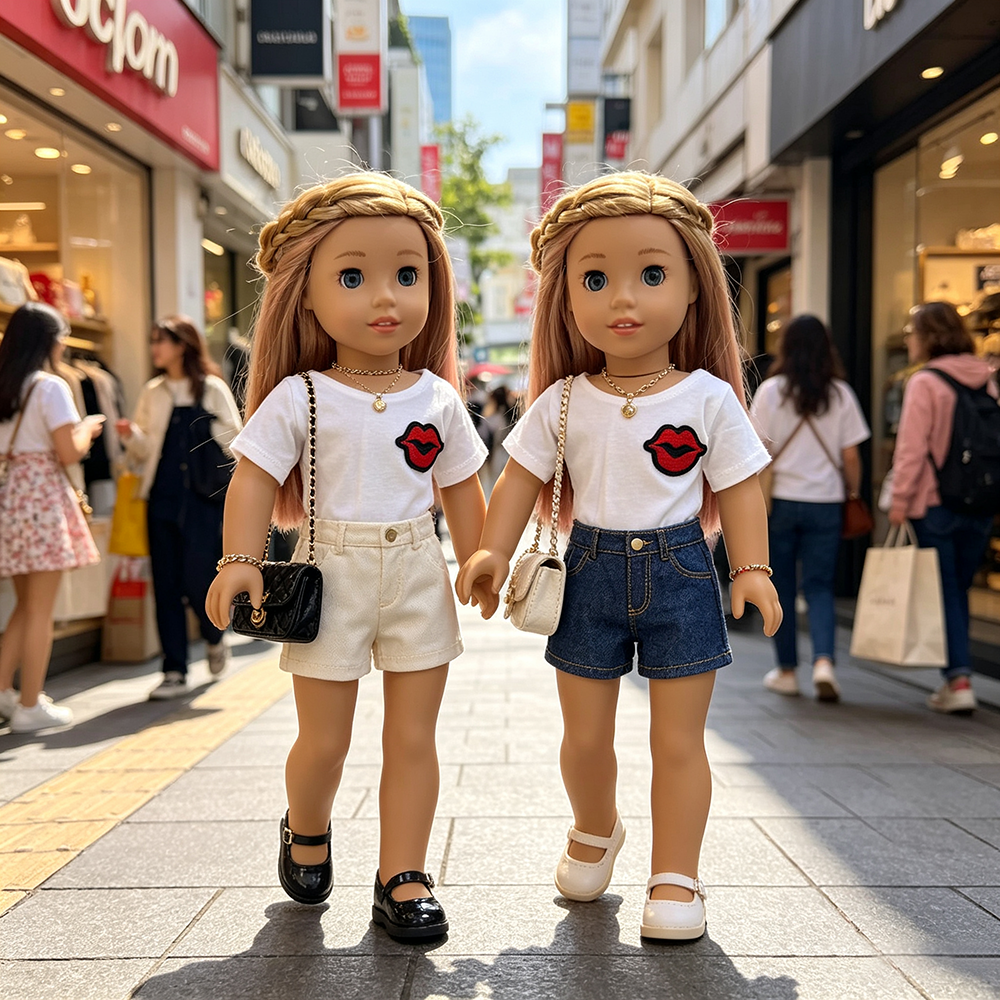 18 Inch Doll Girl Gentle and S - مراجعة Summer Away Clothing وسعره