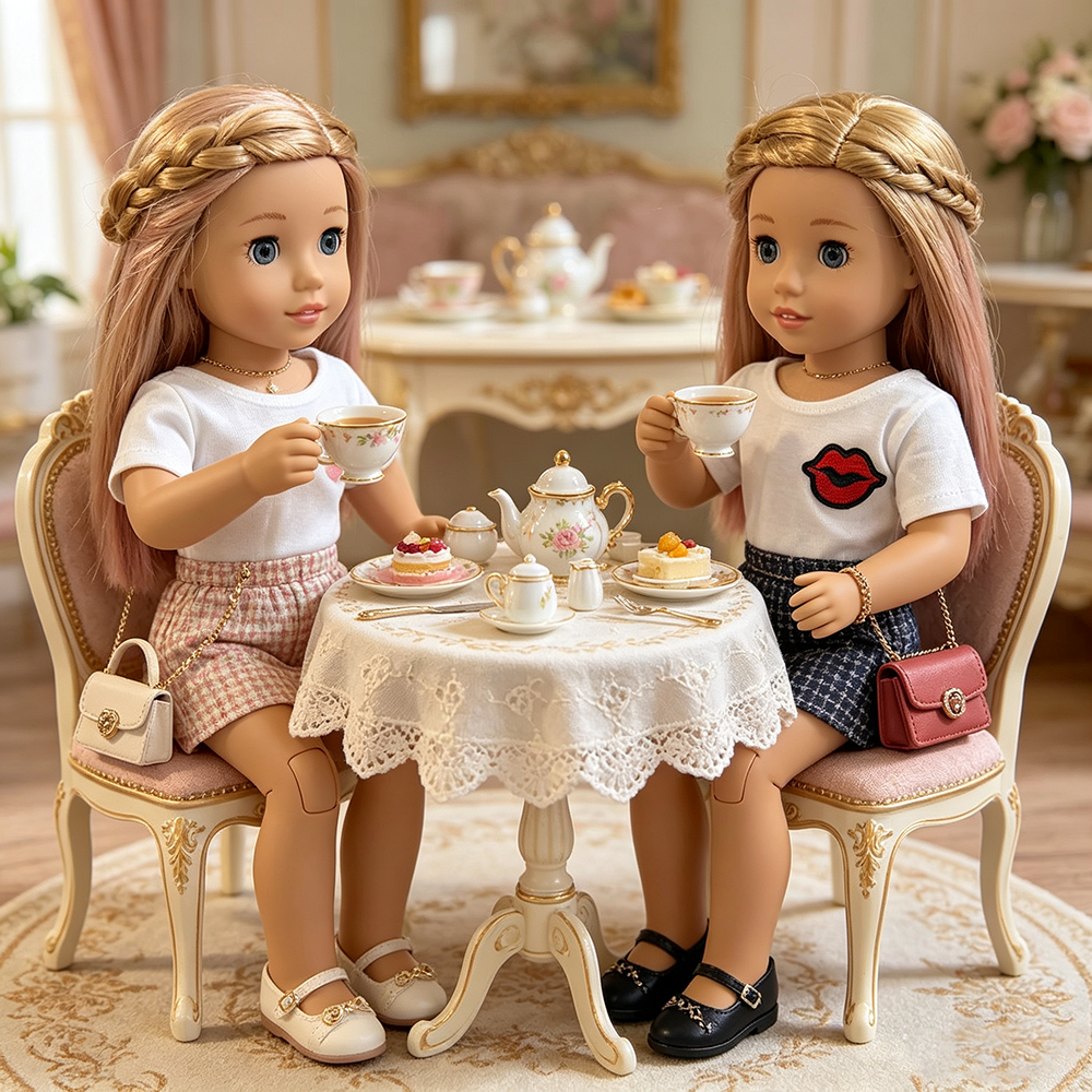 18 Inch Doll Girl Gentle and S - مراجعة Summer Away Clothing وسعره