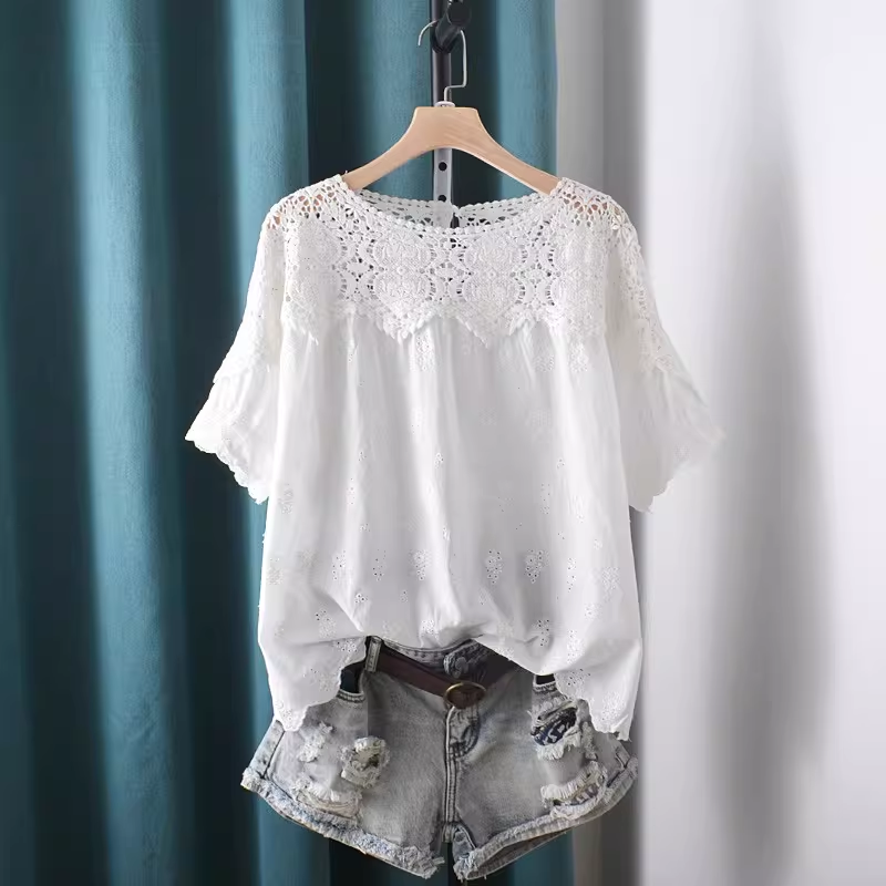 2026 Hollow Out Lace Patchwork - مراجعة Summer Clothing For Japan وسعره