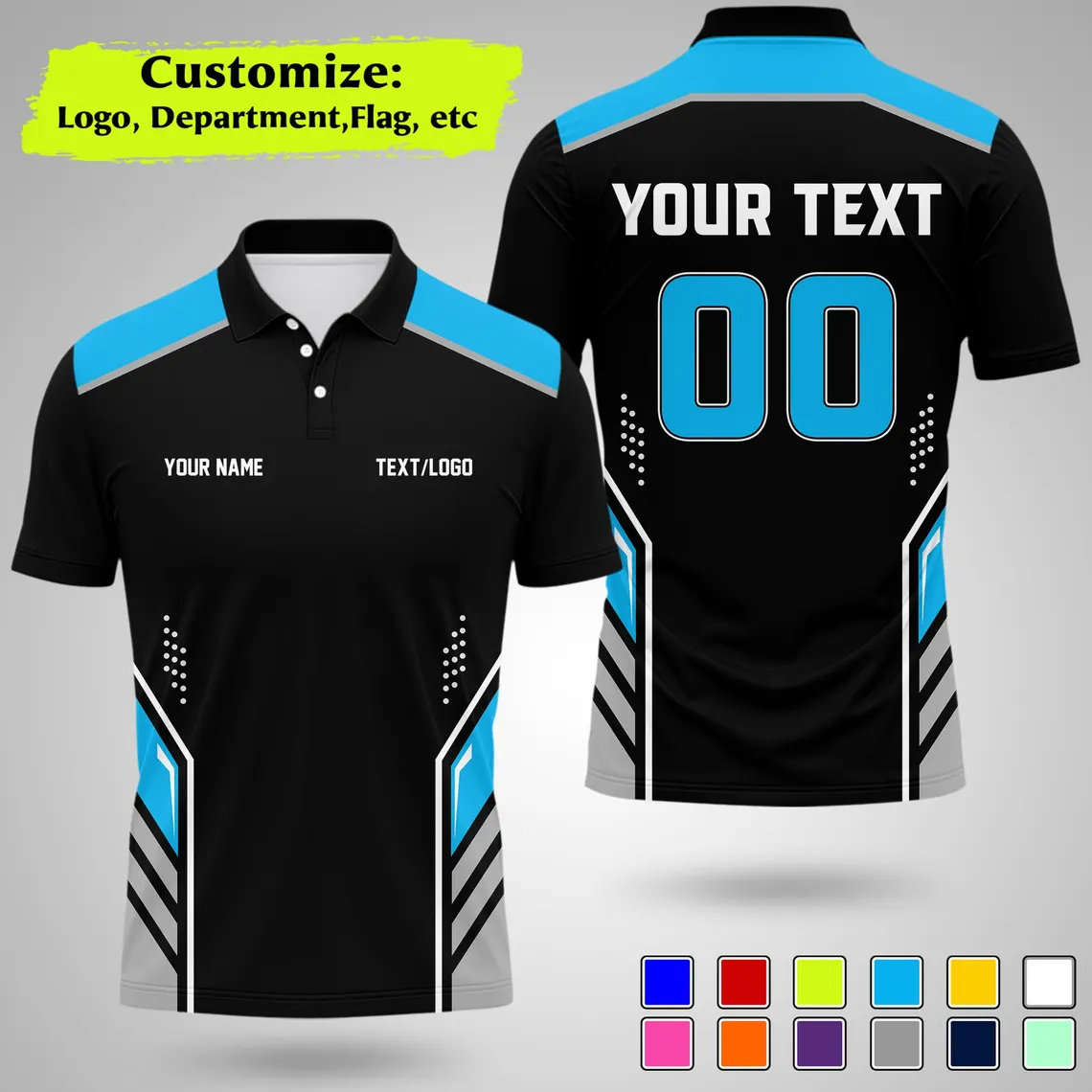New Personalized Team Polo Shi - مراجعة Summer Clothing Names وسعره
