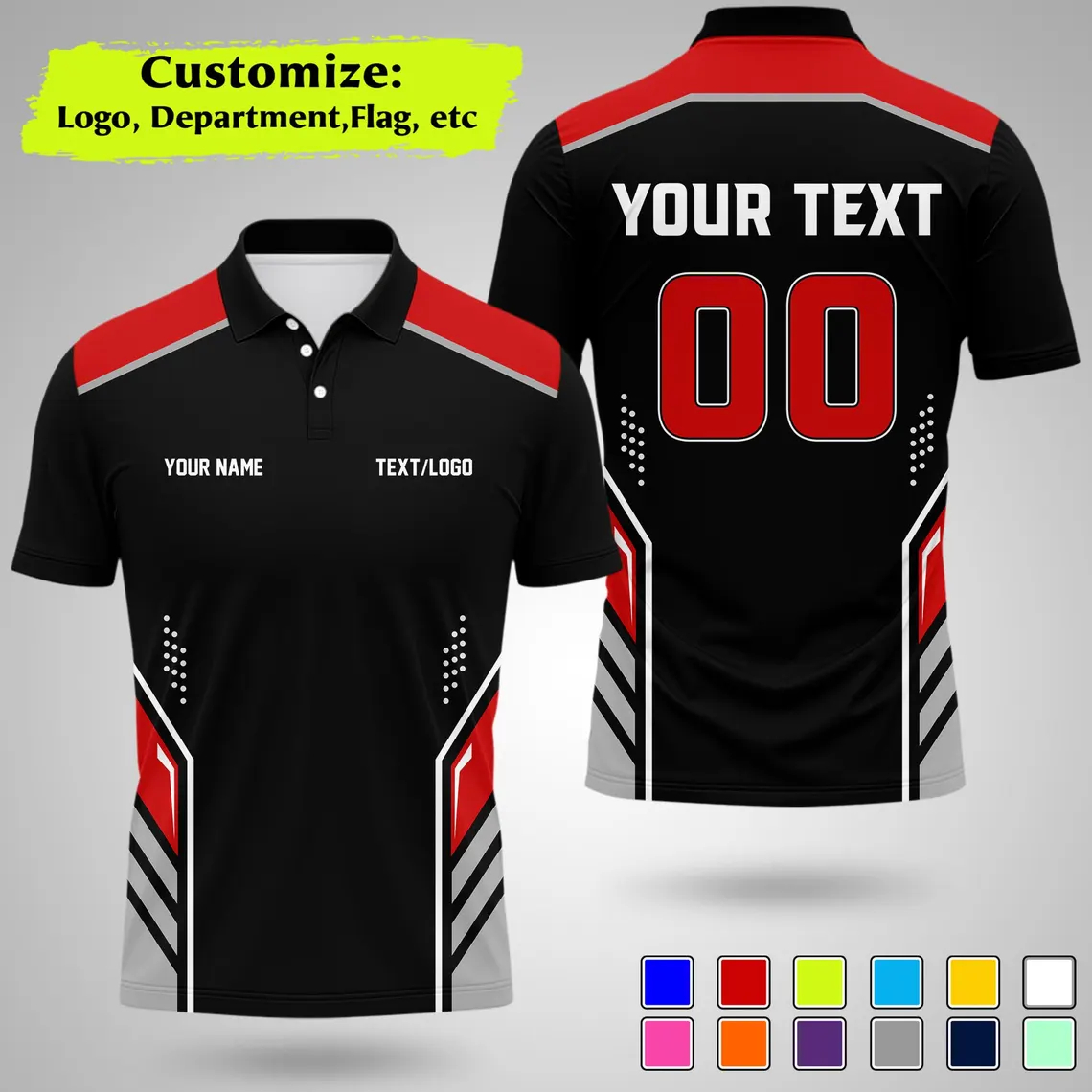 New Personalized Team Polo Shi - مراجعة Summer Clothing Names وسعره