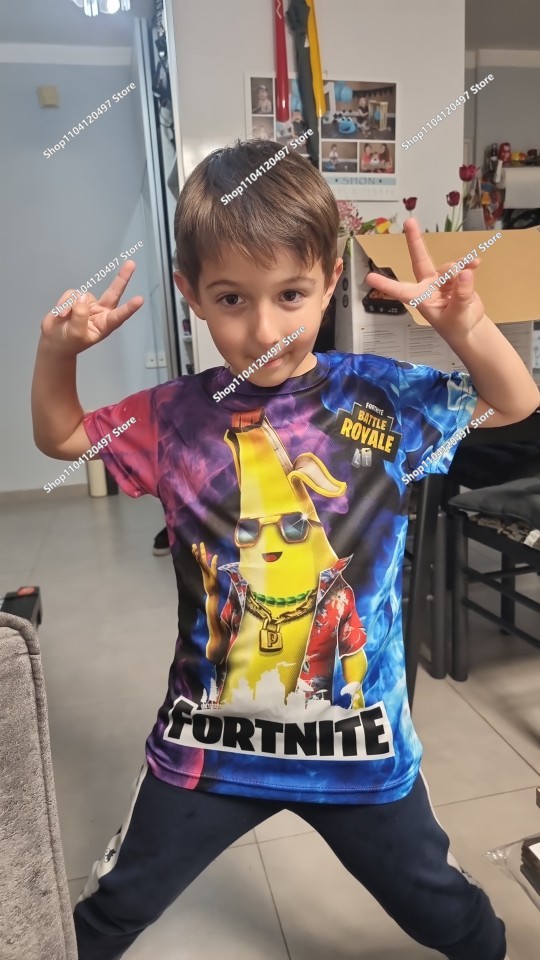 Game Fortnite T-Shirt Boy Girl - مراجعة Summer Clothing Kids Boys وسعره