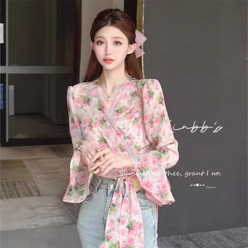 Fashionable Printed Bow Irregu - مراجعة Summer Clothing For Japan وسعره