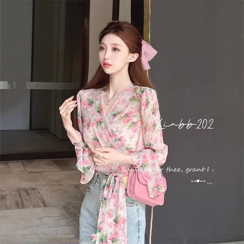 Fashionable Printed Bow Irregu - مراجعة Summer Clothing For Japan وسعره