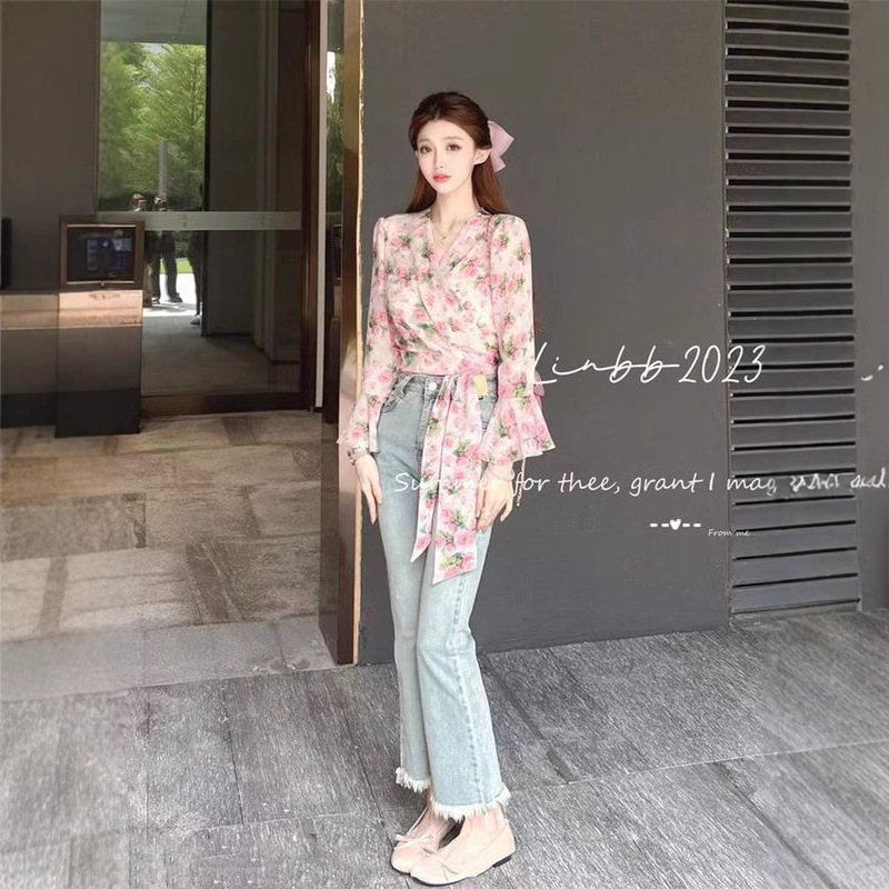 Fashionable Printed Bow Irregu - مراجعة Summer Clothing For Japan وسعره