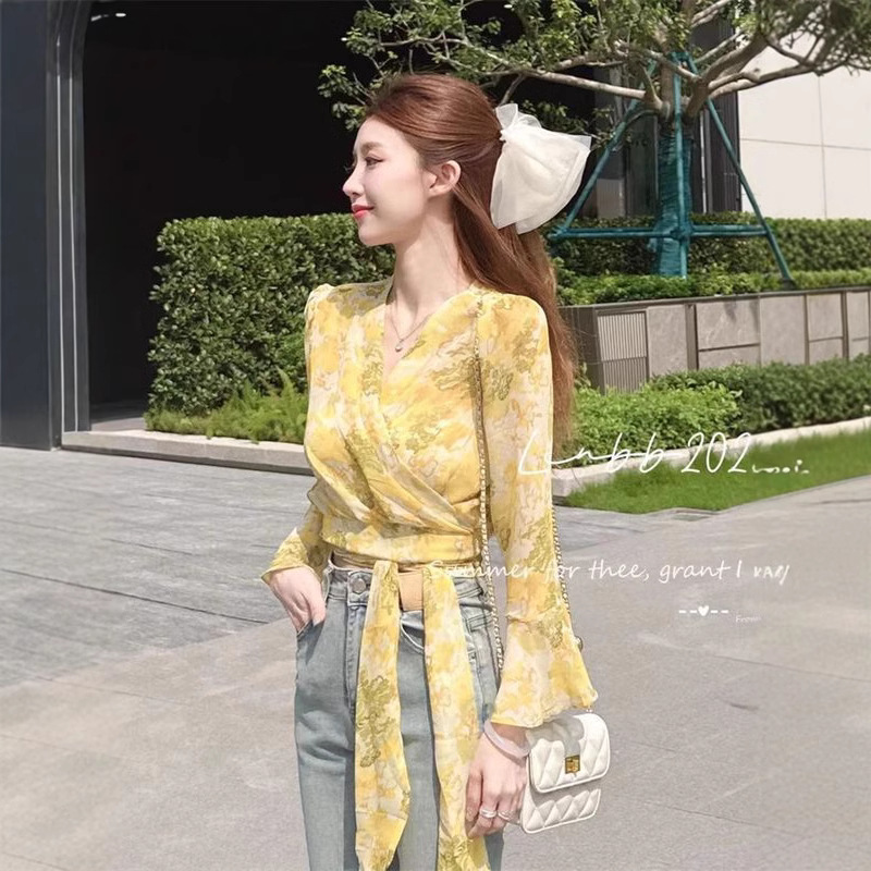 Fashionable Printed Bow Irregu - مراجعة Summer Clothing For Japan وسعره