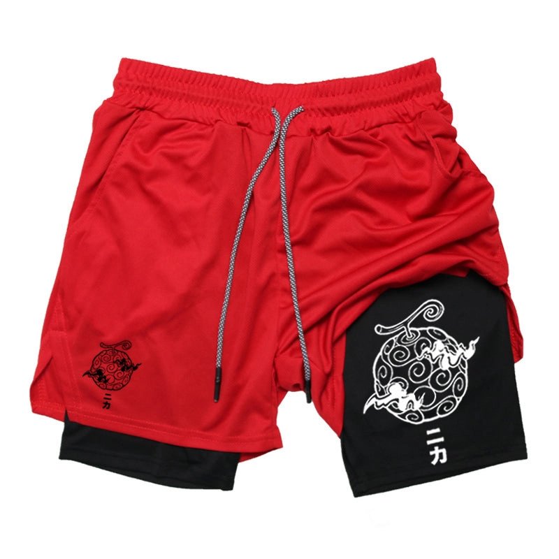 One Piece Nika Anime Men Gym S - مراجعة Summer Clothing Layering وسعره