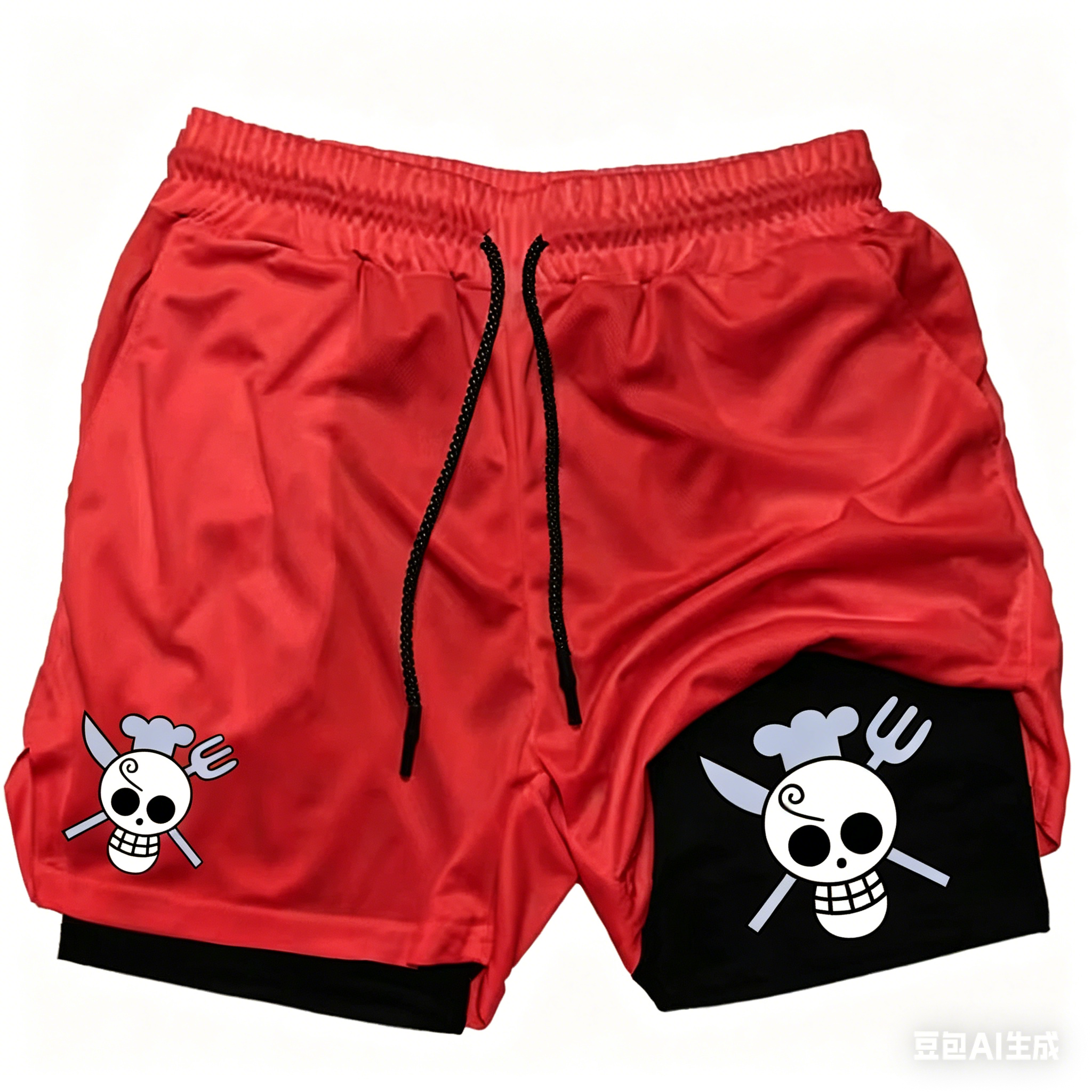 One Piece Anime Men'S Compress - مراجعة Summer Clothing Layering وسعره