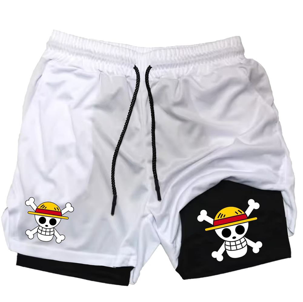 One Piece Anime Men'S Compress - مراجعة Summer Clothing Layering وسعره