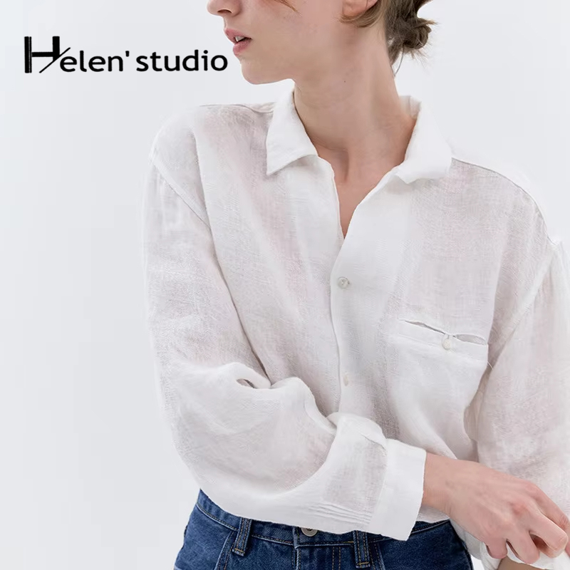 100% Linen Women's Blouses And - مراجعة Summer Clothing Pinterest وسعره