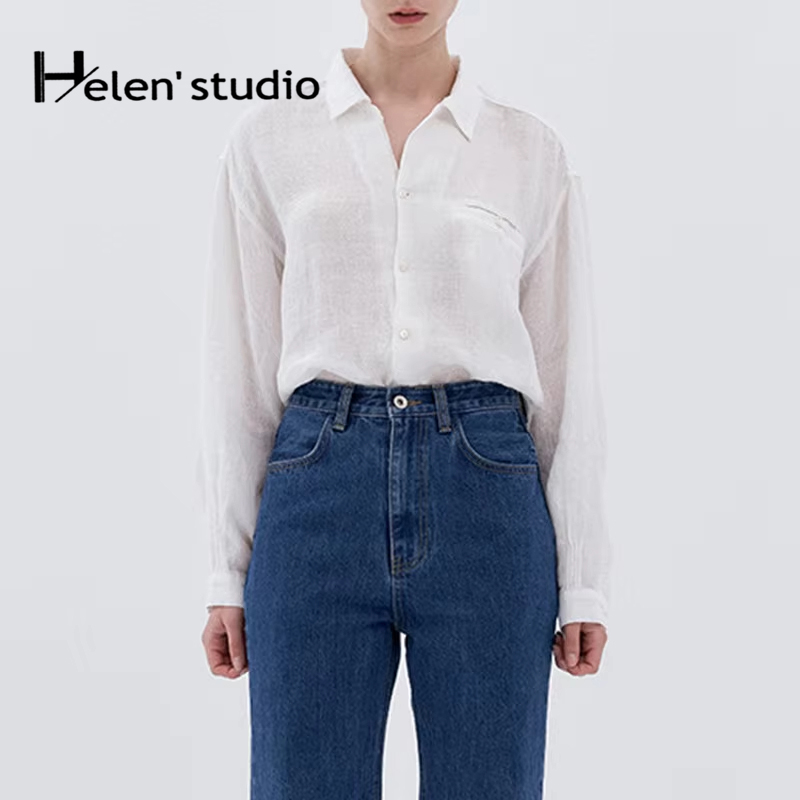 100% Linen Women's Blouses And - مراجعة Summer Clothing Pinterest وسعره