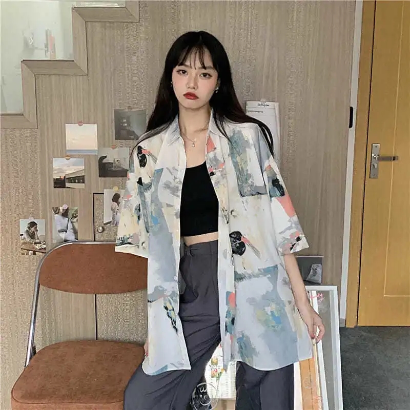 Print Shirts Summer Women's T- - مراجعة Summer Clothing Aesthetic وسعره