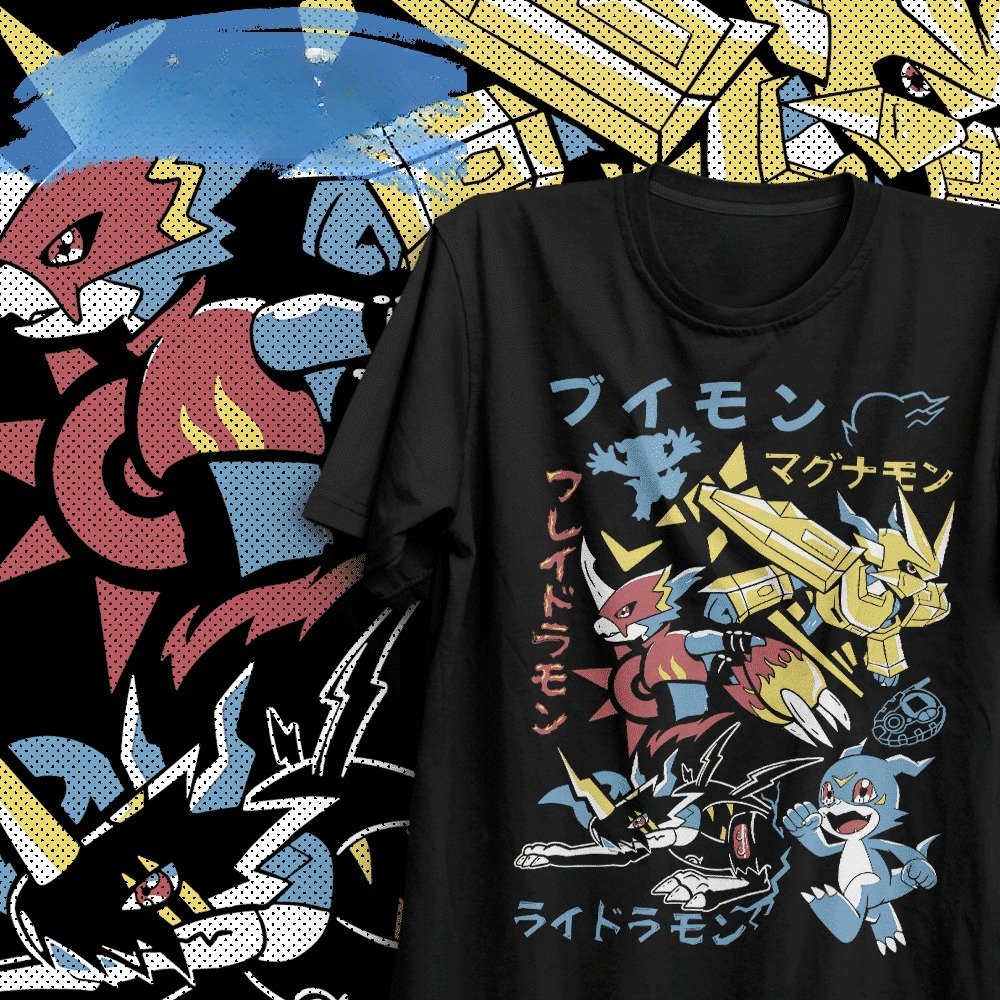 2026 summer Digimon V-mon Flam - مراجعة Summer Clothing Aesthetic وسعره