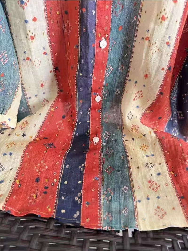 Bohemian 100% Ramie Shirts and - مراجعة Summer Clothing For Japan وسعره