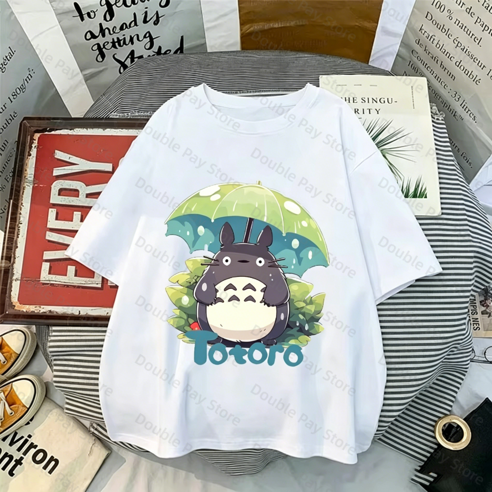 Anime Totoro Spirited Away T-s - مراجعة Summer Away Clothing وسعره