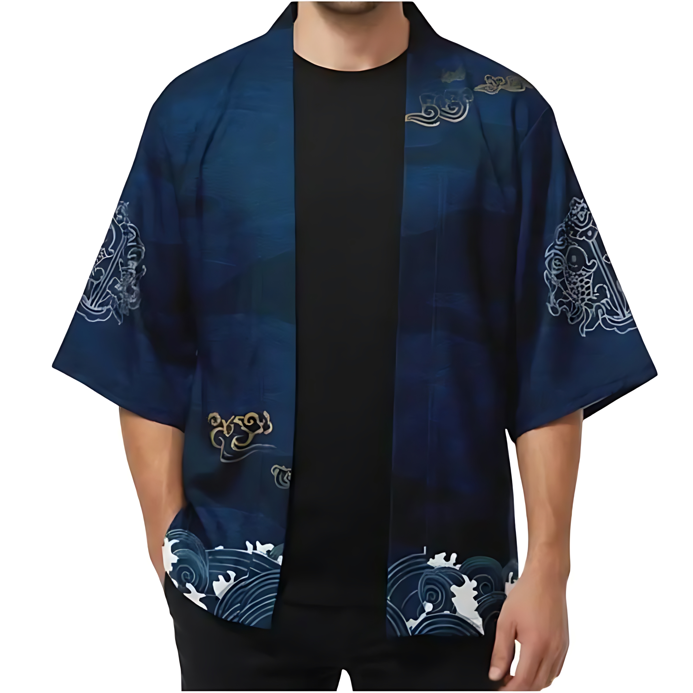 2026 Summer Men's Kimono 3D Pr - مراجعة Summer Clothing Shops وسعره