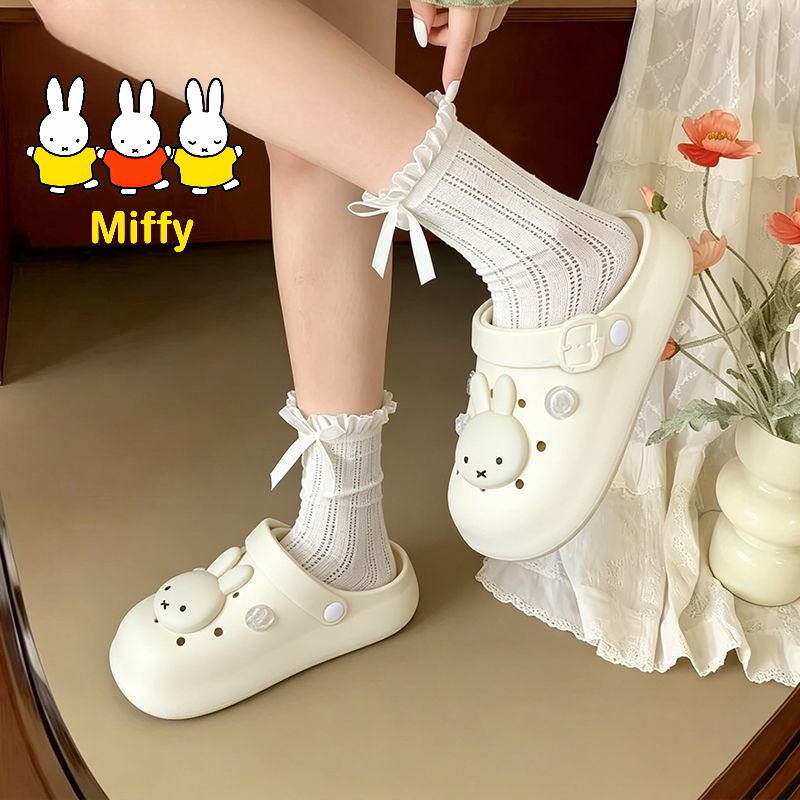 Kawaii Miffy Slippers Cute Car - مراجعة Summer Away Clothing وسعره