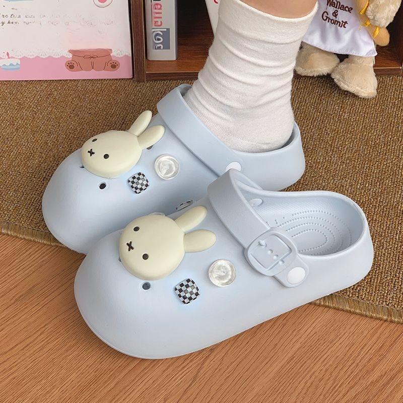 Kawaii Miffy Slippers Cute Car - مراجعة Summer Away Clothing وسعره