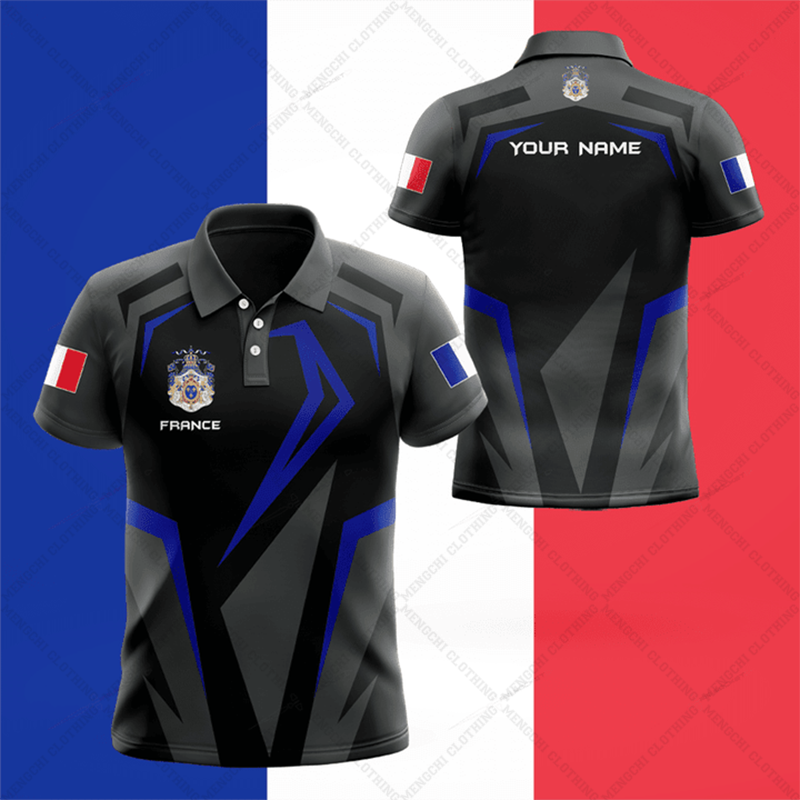 Custom Name France Flag Graphi - مراجعة Summer Clothing Names وسعره