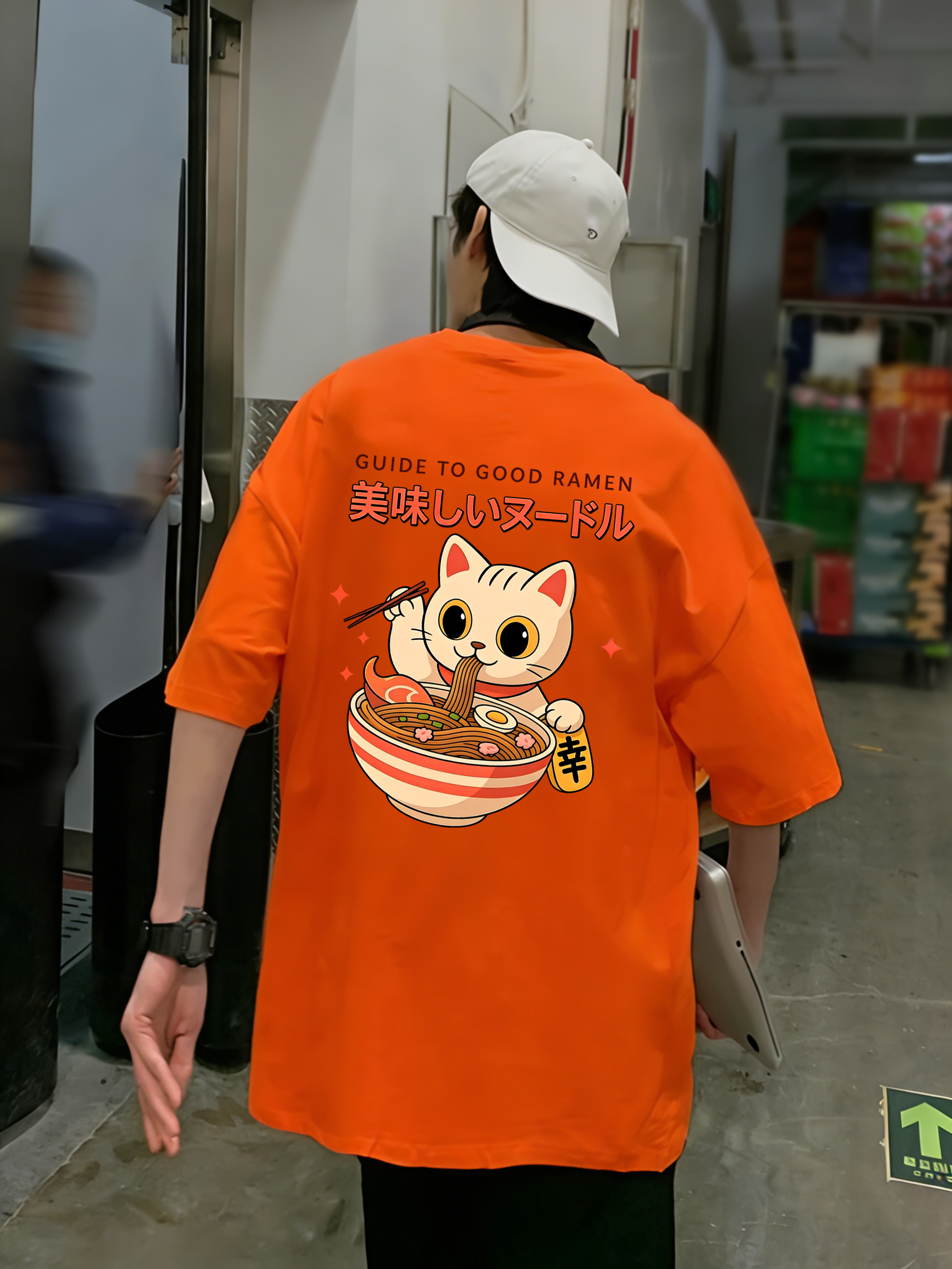 Guide To Good Ramen Print Mens - مراجعة Summer Clothing Guide وسعره