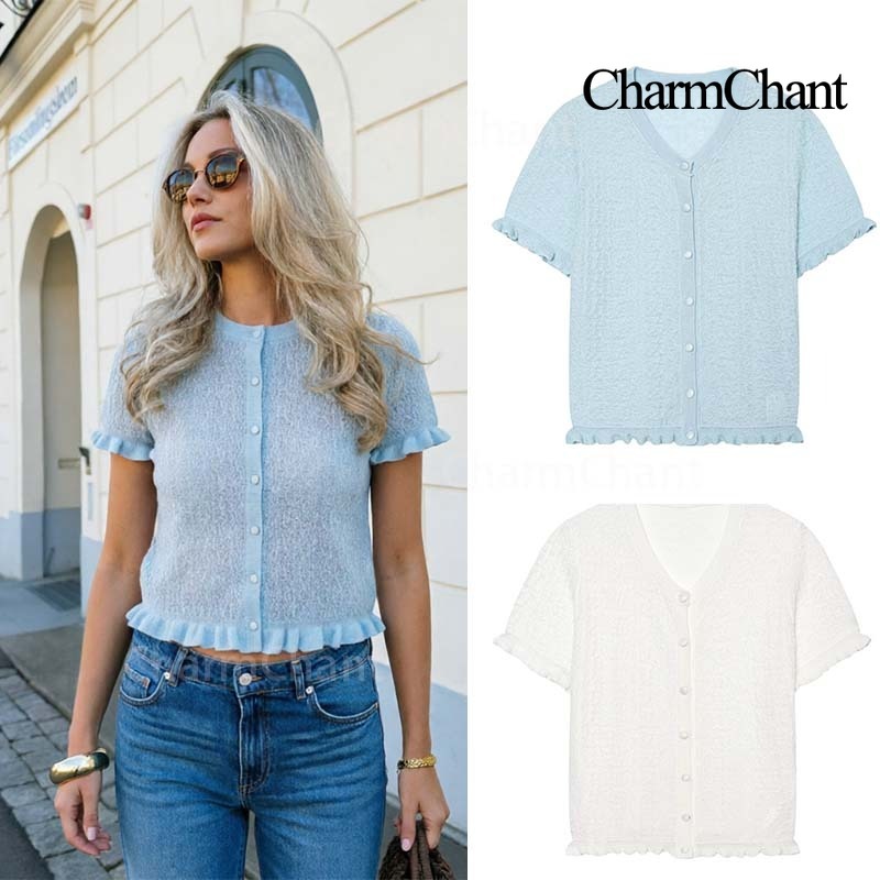 CharmChant Summer Women Ruffle - مراجعة Summer Clothing Aesthetic وسعره