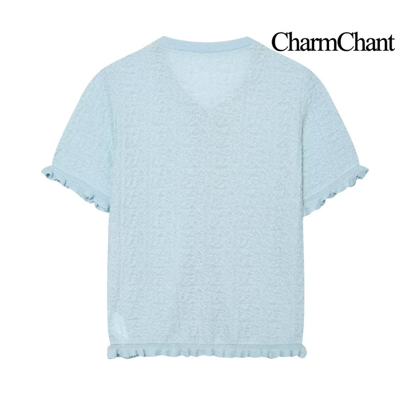 CharmChant Summer Women Ruffle - مراجعة Summer Clothing Aesthetic وسعره