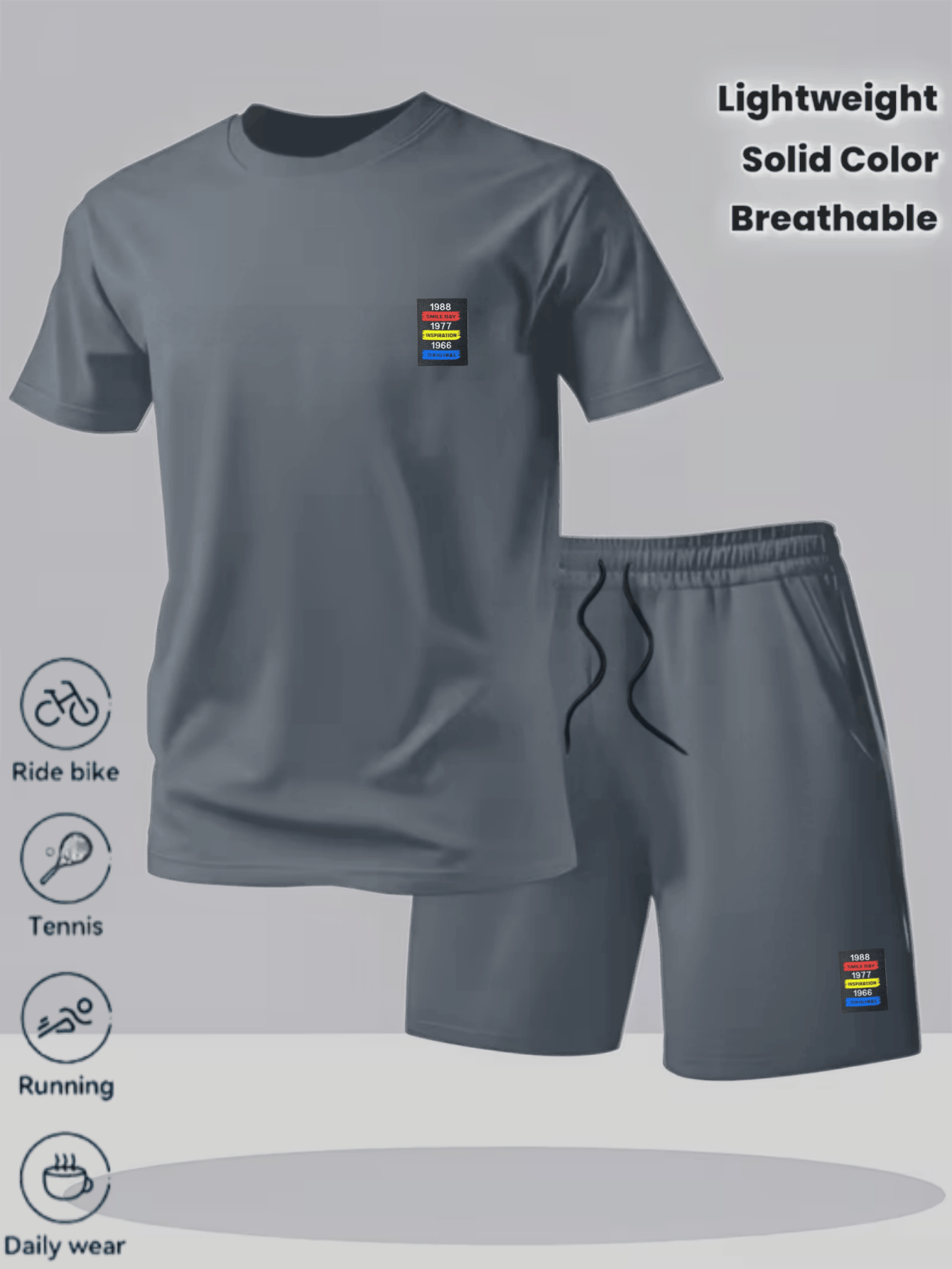 Men's Summer Casual Sport Set  - مراجعة Summer Clothing Shops وسعره