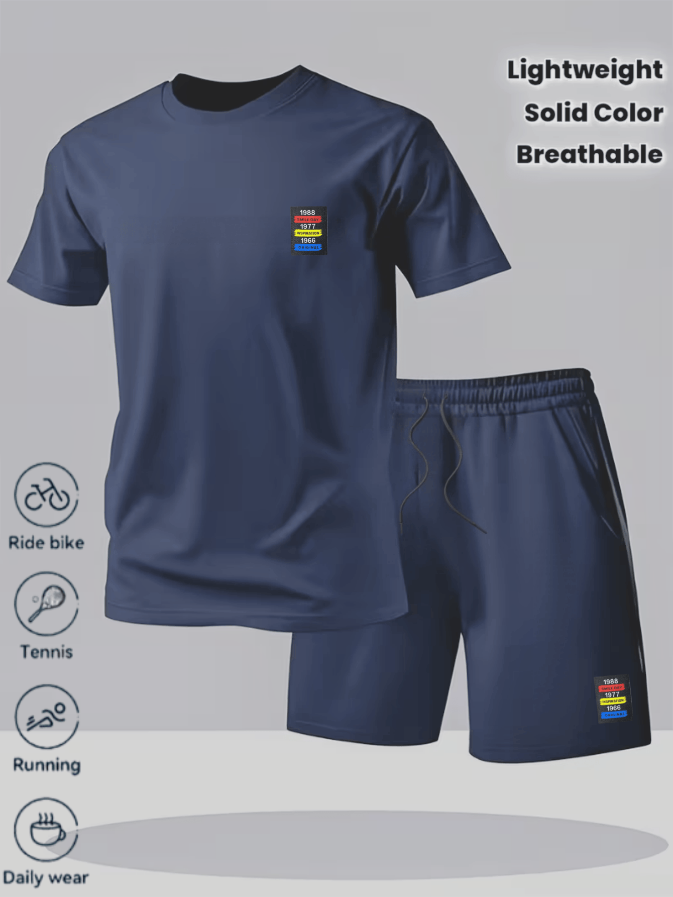 Men's Summer Casual Sport Set  - مراجعة Summer Clothing Shops وسعره