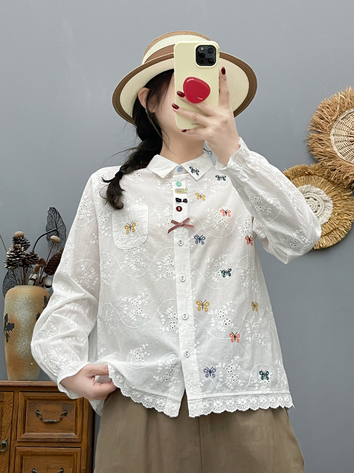 Women's Bohemian Blouse Ethnic - مراجعة Summer Clothing For Japan وسعره