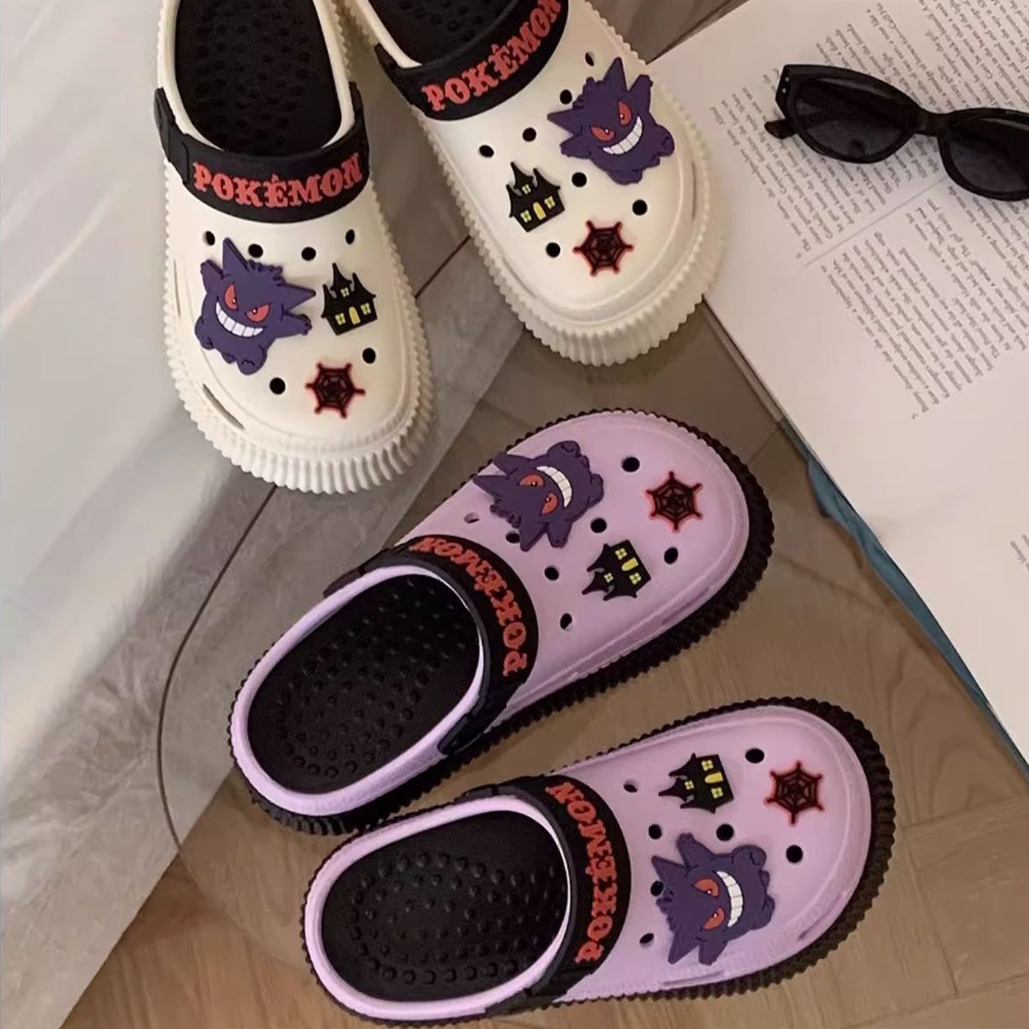 Pokemon Gengar Slippers Sylveo - مراجعة Summer Away Clothing وسعره