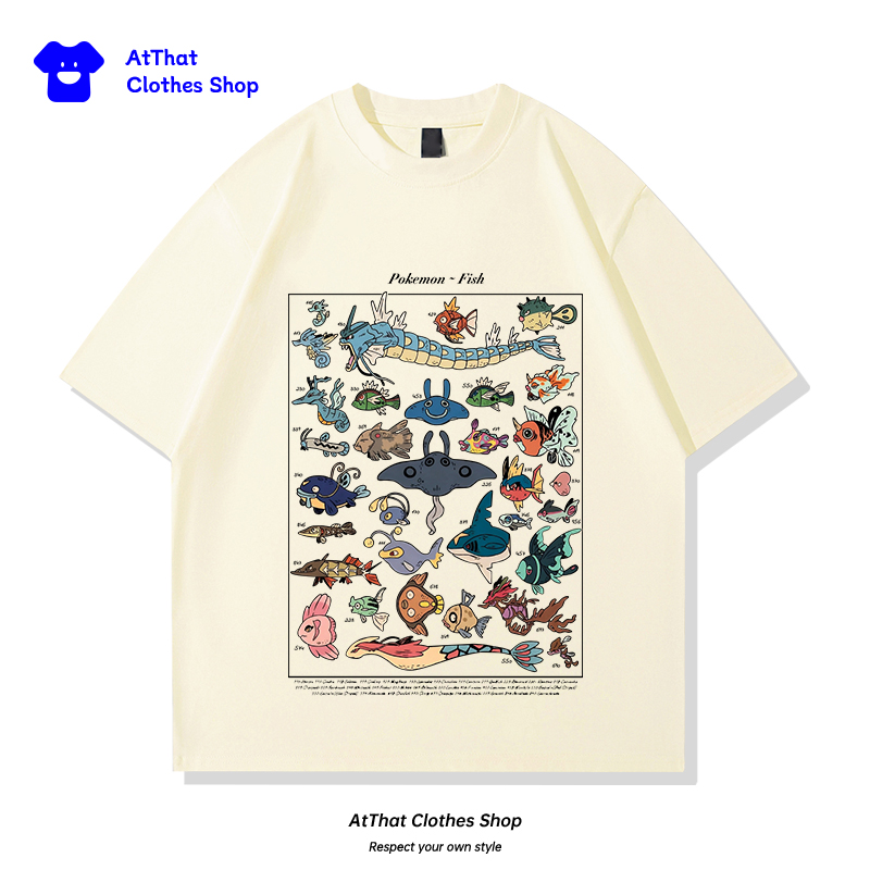 pokemon Fish Guide clothing, J - مراجعة Summer Clothing Guide وسعره