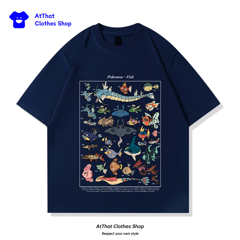 pokemon Fish Guide clothing, J - مراجعة Summer Clothing Guide وسعره
