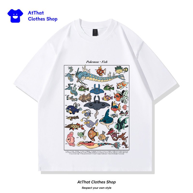 pokemon Fish Guide clothing, J - مراجعة Summer Clothing Guide وسعره