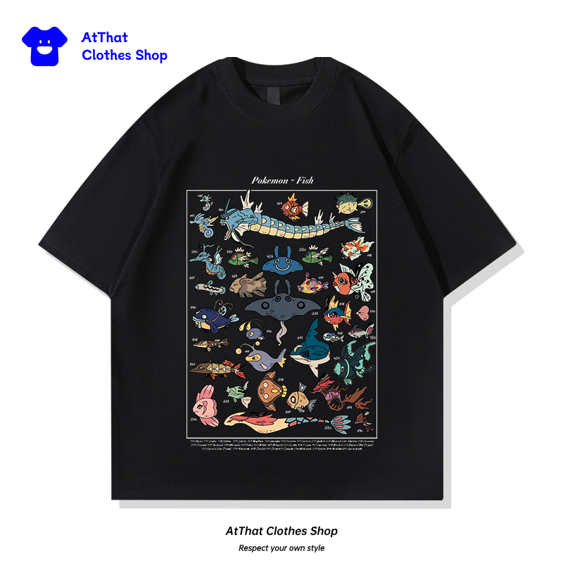 pokemon Fish Guide clothing, J - مراجعة Summer Clothing Guide وسعره