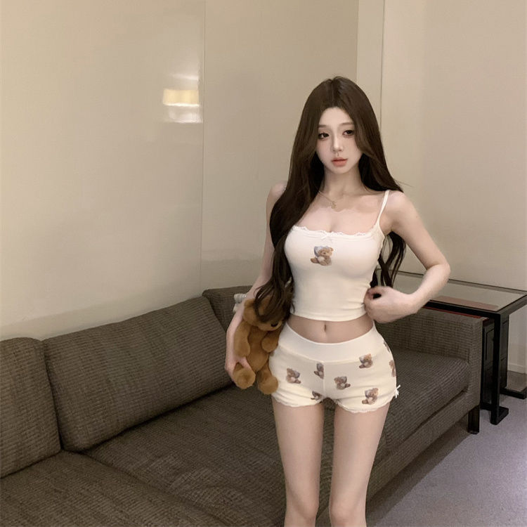 Two Piece Set,Camis and Short, - مراجعة Summer Clothing Aesthetic وسعره