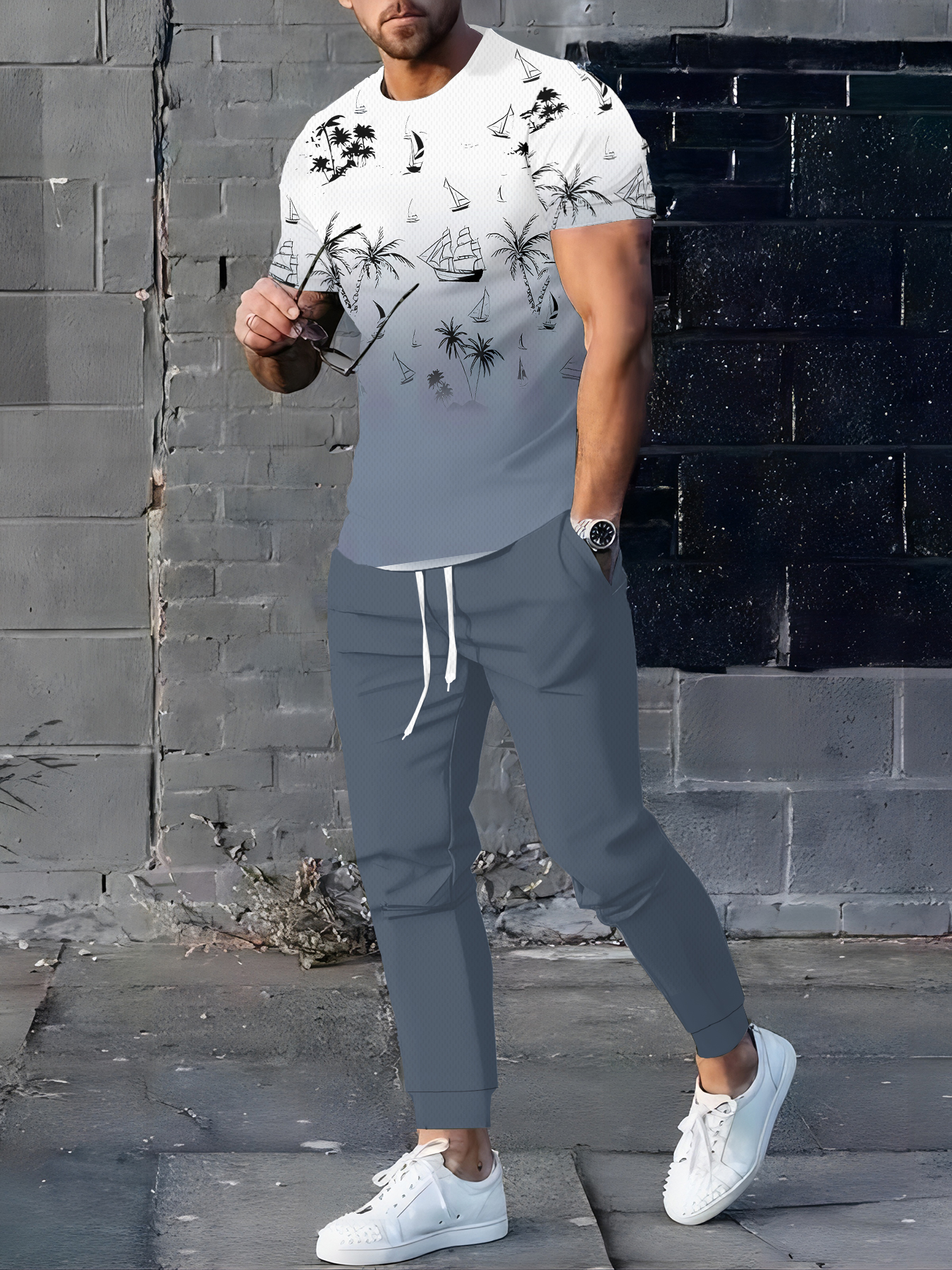 2026 Summer Men's Suit with 3D - مراجعة Summer Clothing Shops وسعره