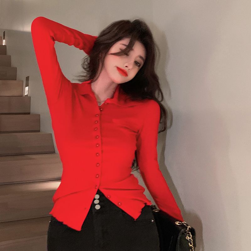Shirts Women Skinny Elegant Si - مراجعة Summer Clothing Aesthetic وسعره