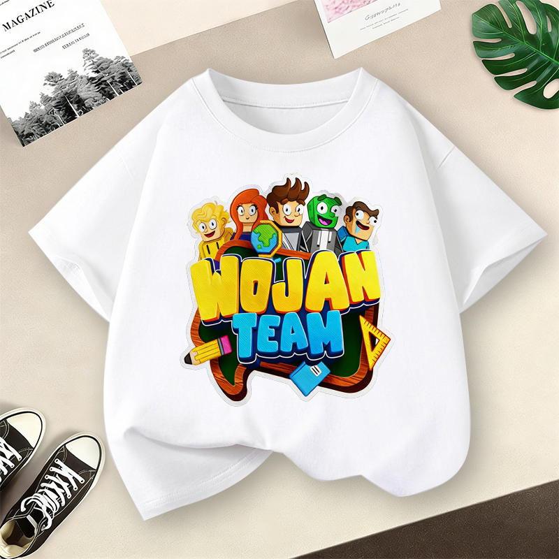 Short Sleeve T-shirt for Boys  - مراجعة Summer Clothing Kids Boys وسعره